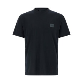 STONE ISLAND ストーンアイランド メンズ Tシャツ・カットソー K2S152100034S0F11V0020 Logo patch t-shirt Black 3XL 4XL 5XL L M S XL XS 2XL 2XS 【送料無料・関税込】