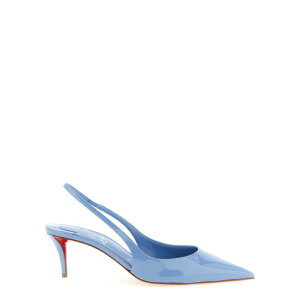 Christian Louboutin �N���X�`���� ���u�^�� ���f�B�[�X �p���v�X�E�n�C�q�[�� 12604724403 'Miss Z' slingback Light Blue 371/2 381/2 EU34 EU35 EU36 EU37 EU38 EU39 EU40 EU41 EU42 36 37 38 39 40 41 37.5 38.5 39.5 40.5 �y���������E