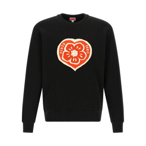 KENZO �P���]�[ �����Y �X�E�F�b�g�E�t�[�f�B�[ FG55SW2044MJ99J 'KENZO Boke Heart Classic' sweatshirt Black L M S XL 2XL 3XL �y���������E�֐ō��z