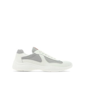 Prada �v���_ �����Y �X�j�[�J�[ 4E34006GWF0J36 America's Cup low top sneakers White 71/2 81/2 61/2 91/2 10 6 8 9 11 7 6.5 7.5 8.5 �y���������E�֐ō��z