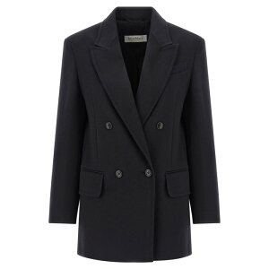 Max Mara �}�b�N�X�}�[�� ���f�B�[�X �u���U�[�E�W���P�b�g 2521046012600005 'Olimpia' blazer Blue IT36 IT38 IT40 IT42 IT44 IT46 44 �y���������E�֐ō��z