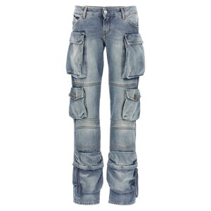 THE ATTICO �W�E�A�e�B�R ���f�B�[�X �W�[���Y 241WCP113D073024 'Essie' jeans Light Blue 27 28 29 24 25 26 30 �y���������E�֐ō��z