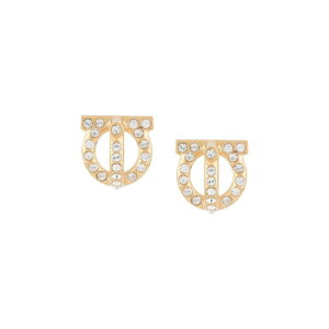 yyVubNtCf[ő80%OFF+P2{~zFERRAGAMO tFK fB[X sAXECO 7604170736294ORO GANCINI 3D EARRINGS WITH CRYSTALS ORO GIOVE/STRASS CRYSTAL onesize yE֐ōz