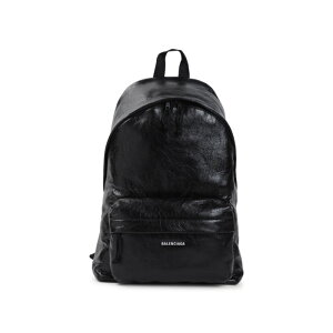 Balenciaga �o�����V�A�K �����Y �o�b�N�p�b�N 5032211VG071000 Black leather Explorer backpack Black onesize �y���������E�֐ō��z