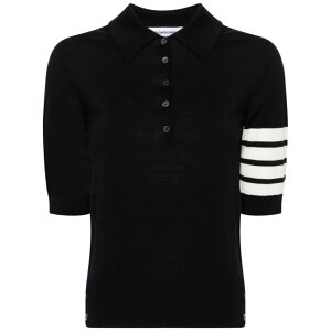 Thom Browne �g���E�u���E�� ���f�B�[�X T�V���c�E�J�b�g�\�[ FKP053AY1014415 Thom Browne T-shirts and Polos Blue Blue and green 42 38 40 34 44 �y���������E�֐ō��z