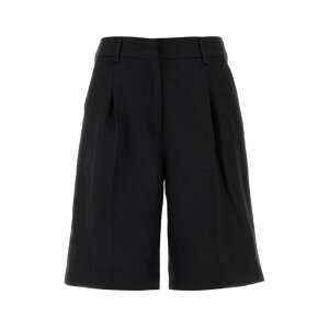 PT TORINO �s�[�e�B�[�E�g���m ���f�B�[�X �V���[�g�p���c CDBSSMZ00STDSP140990 Slate viscose blend Simone bermuda shorts Black 38 40 42 44 46 �y���������E�֐ō��z