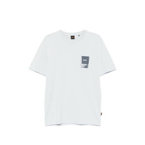 HUGO BOSS �q���[�S�{�X �����Y T�V���c�E�J�b�g�\�[ 50556023053 T-shirt Boss BLUE S M L XL 2XL 3XL �y���������E�֐ō��z