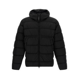C.P. Company シーピーカンパニー メンズ ダウンジャケット・コート 19CMOW011A005904G999 'Goggle Jacket' down jacket Black L M XL S 2XL 【送料無料・関税込】