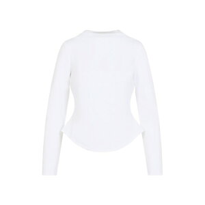 ALAIA �A���C�A ���f�B�[�X T�V���c�E�J�b�g�\�[ AA9I0023J095C000 T-Shirt Ls White FR30 FR32 FR34 FR36 FR38 FR40 FR42 FR44 FR46 FR48 FR50 FR52 FR54 FR56 FR58 36 38 40 �y���������E�֐ō��z