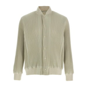 HOMME PLISSE ISSEY MIYAKE �I���v���b�Z �C�b�Z�C �~���P �����Y �J�W���A���W���P�b�g HP48FC25641 'Kersey Pleats' jacket Beige 3 4 2 �y���������E�֐ō��z