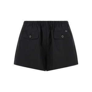 Prada �v���_ ���f�B�[�X �V���[�g�p���c P235KSOOO1XV2F0002 Poplin shorts Black IT38 IT40 IT42 �y���������E�֐ō��z