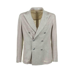TAGLIATORE �^���A�g�[�� �����Y �u���U�[�E�W���P�b�g 1SMC20K570003A3108 Beige double-breasted jacket Beige 52 50 �y���������E�֐ō��z