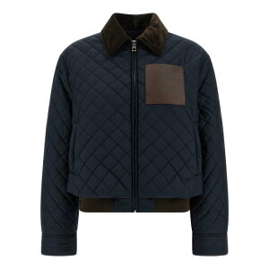 LOEWE ���G�x ���f�B�[�X �J�W���A���W���P�b�g S359Y02XFH9602 Diamond quilted jacket Blue FR30 FR32 FR34 FR36 FR38 FR40 FR42 FR44 FR46 FR48 FR50 FR52 FR54 FR56 FR58 36 38 40 �y���������E�֐ō��z