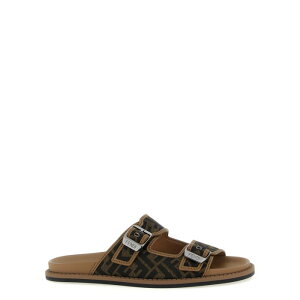 FENDI �t�F���f�B �����Y �T���_�� 7X1604AJZFF1ICN 'Fendi Feel' sandals Brown 101/2 111/2 121/2 31/2 41/2 51/2 61/2 71/2 81/2 91/2 UK10 UK8 UK6 UK7 UK9 1 10 11 12 13 2 3 4 5 6 7 8 9 7.5 8.5 �y���������E�֐ō��z