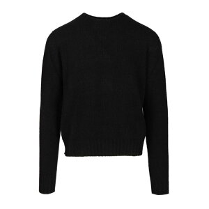 Palm Angels �p�[���G���W�F���X �����Y �X�E�F�b�g�E�t�[�f�B�[ PMHE027F25KNI0021025 Curved logo sweater Black 3XL 4XL 5XL L M S XL XS 2XL 2XS �y���������E�֐ō��z
