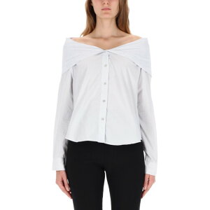 OUR LEGACY �A���[���K�V�[ ���f�B�[�X �V���c�E�u���E�X W4252KDDINERPINSTRIPESUPERPOPLIN KAONASHI SHIRT WHITE 36 34 38 �y���������E�֐ō��z