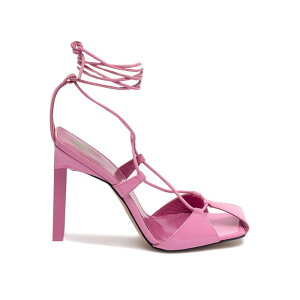 THE ATTICO �W�E�A�e�B�R ���f�B�[�X �T���_�� 236WS411L002315 `adele` lace-up pumps Light Pink 36 39 �y���������E�֐ō��z