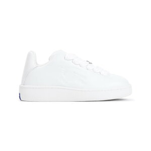 Burberry �o�[�o���[ ���f�B�[�X �X�j�[�J�[ 8083385A1464 White leather Box sneakers White 361/2 371/2 381/2 35 36 37 38 39 36.5 40 41 37.5 38.5 �y���������E�֐ō��z