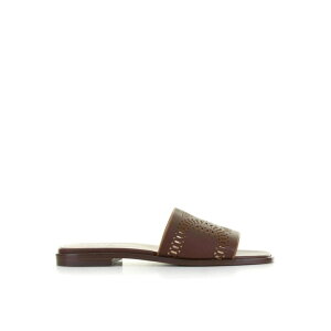 Tod's �g�b�Y ���f�B�[�X �T���_�� XXW70K0IB20MIDS202 Tods Kate Low Leather Sandal Black 38 38.5 39 39.5 40 41 36 37 37.5 �y���������E�֐ō��z