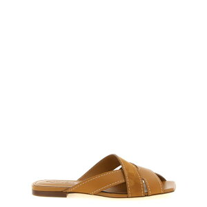 Tod's �g�b�Y ���f�B�[�X �T���_�� XXW99L0JY50V1SZZZR Suede leather sandals Beige IT36 IT37 IT38 IT39 IT40 IT41 361/2 371/2 381/2 36 37 38 39 40 41 37.5 38.5 35 40.5 36.5 35.5 �y���������E�֐ō��z