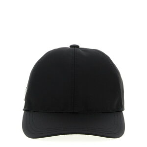 Prada �v���_ ���f�B�[�X �X�q 1HC2742DMIF0002 Logo cap Black M S L XS XL 2XL �y���������E�֐ō��z