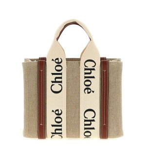 Chloe NG fB[X g[gobO CHC22AS397I2690U Shopping 'Woody Small' Brown onesize yE֐ōz