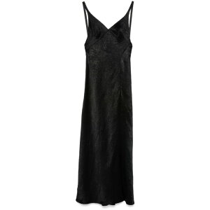 Alexander McQUEEN �A���L�T���_�[�E�}�b�N�C�[�� ���f�B�[�X �����s�[�X�E�h���X�E�I�[���C������ 807985QEAFP1000 Dress Alexander Mcqueen BLACK IT40 40 �y���������E�֐ō��z