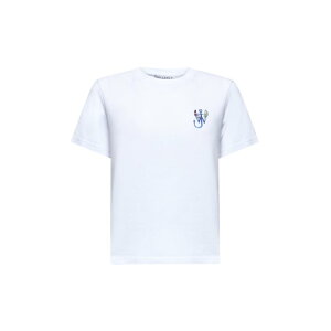 JW Anderson WFC_u[ A_[\ fB[X TVcEJbg\[ JT0269PG1510001 JW ANDERSON T-shirts and Polos White Light and natural XS M S L yE֐ōz
