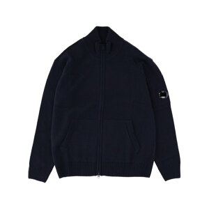 C.P. Company �V�[�s�[�J���p�j�[ �����Y �j�b�g�E�Z�[�^�[�E�J�[�f�B�K�� RFCMKN708A110149A888 WOOL SWEATER BLUE XL M L �y���������E�֐ō��z