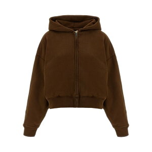 entire studios �G���^�C�A �X�^�W�I ���f�B�[�X �X�E�F�b�g�E�t�[�f�B�[ UNU251004BTBT 'Thermal' hoodie Brown S XS 2XS �y���������E�֐ō��z