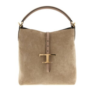 Tod's �g�b�Y ���f�B�[�X �n���h�o�b�O�E�V�����_�[�o�b�O XBWTSEK0100P3A5L26 'T Timeless' mini bucket bag Beige onesize �y���������E�֐ō��z