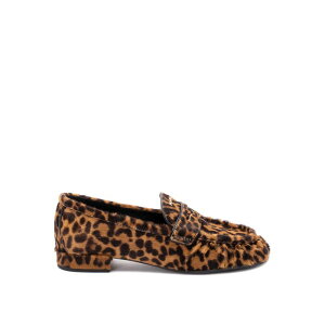 Prada �v���_ ���f�B�[�X ���[�t�@�[ 1D175OL8HFD020F0151 Leo Printed Loafers Yellow 36 37 38 39 40 �y���������E�֐ō��z