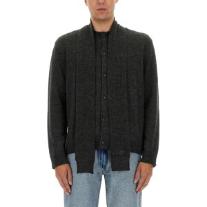 MM6 Maison Margiela GGVbNX Y jbgEZ[^[EJ[fBK SH0HP0010M13140855M WOOL CARDIGAN GREY L XL M yE֐ōz