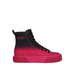 Marc Jacobs �}�[�N �W�F�C�R�u�X ���f�B�[�X �X�j�[�J�[ 2S4FSN001F01014 Hight Top Black And Fuchsia Tela Sneakers Multicolour 37 36 39 38 41 40 �y���������E�֐ō��z