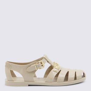 MOSCHINO ���X�L�[�m �����Y �T���_�� MB16501G0OG21104 Moschino Sandals Chiari e Naturali 40 41 42 43 44 45 38 �y���������E�֐ō��z