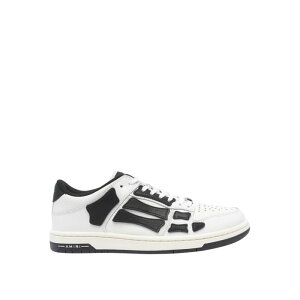 AMIRI �A�~�� �����Y �X�j�[�J�[ FOSR1047WHITEBLACK Skel-Top Low Sneakers White 41 40 44 43 45 42 �y���������E�֐ō��z