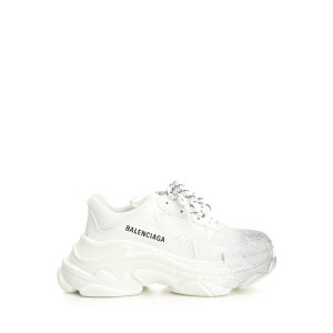 Balenciaga �o�����V�A�K ���f�B�[�X �X�j�[�J�[ 524039WTSGS9018 Triple S Glitter Spray sneaker White EU34 EU35 EU36 EU37 EU38 EU39 EU40 EU41 EU42 EU43 36 37 38 39 40 41 �y���������E�֐ō��z