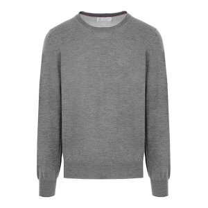 Brunello Cucinelli ulEN`l Y jbgEZ[^[EJ[fBK M2300100CG217 Sweater Blue 56 58 48 52 yE֐ōz