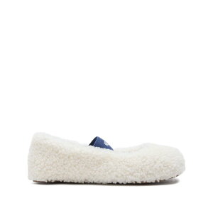 MOON BOOT ���[���u�[�c ���f�B�[�X �t���b�g�V���[�Y 2400010H017 Moon Boot Flat shoes White Light and natural 36 40 41 37 38 39 35 �y���������E�֐ō��z