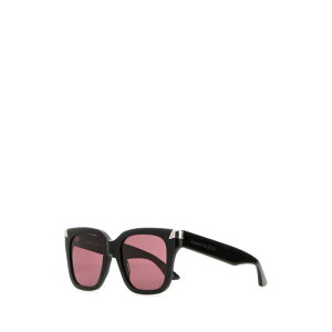 Alexander McQUEEN ALT_[E}bNC[ fB[X TOXEACEFA 781191J07491045 Black acetate Punk Rivet sunglasses Black onesize yE֐ōz