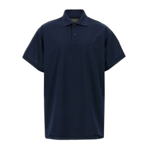 �o�����V�A�K Balenciaga Embroidery polo shirt 813299TRVW48065 Men T�V���c�E�J�b�g�\�[ Blue 2 3 1 �y���������E�֐ō��z