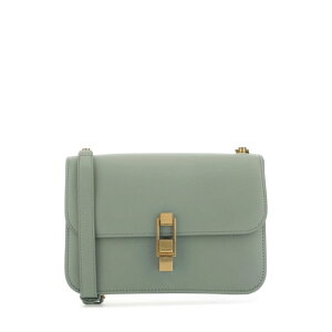 Saint Laurent �T�����[���� ���f�B�[�X �n���h�o�b�O�E�V�����_�[�o�b�O 6332141YF0W1608 Sage green leather Carr?(C) shoulder bag Green onesize �y���������E�֐ō��z