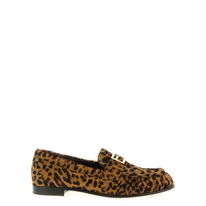 FENDI �t�F���f�B ���f�B�[�X ���[�t�@�[ 8D8756AY9SF1TOP 'Baguette' pony hair loafers Brown 36 37 37.5 38 38.5 39 40 41 36.5 39.5 �y���������E�֐ō��z