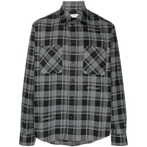 Off-White �I�t�z���C�g �����Y �V���c�E�u���E�X OMGE030F23FAB0010800 Off White Top Grey Blacks and greys M S L XL �y���������E�֐ō��z