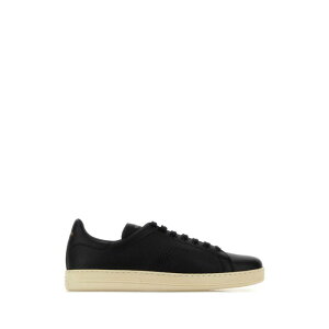TOM FORD �g���t�H�[�h �����Y �X�j�[�J�[ J1507LCL045LNWB Black leather Warwick sneakers Black 40 41 42 42.5 43 43.5 44 45 �y���������E�֐ō��z