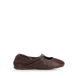 LOEWE ���G�x ���f�B�[�X �t���b�g�V���[�Y L815466X467110 Pebble ballerinas Bordeaux EU34 EU35 EU36 EU37 EU38 EU39 EU40 EU41 EU42 39 40 41 36 37 38 �y���������E�֐ō��z