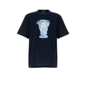yyVX[p[Z[ ő80%OFF+P2{~zVERSACE FT[`F Y TVcEJbg\[ 10133021A134321UI20 T-SHIRT COMPACT COTTON JERSEY FABRIC + MEDUSA GALL NAVYBLUE S M L XL yE֐ōz