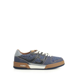 FENDI �t�F���f�B �����Y �X�j�[�J�[ 7E1495AU2NF1SVJ Fendi Match lace-up sneaker Blue US10 US11 US12 US13 US14 US4 US5 US6 US7 US8 US9 40 41 42 43 44 45 6 6.5 7 8 9 10 11 8.5 7.5 �y���������E�֐ō��z