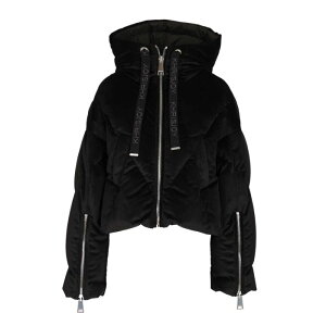 "KHRISJOY �N���X�W���C ���f�B�[�X �_�E���W���P�b�g�E�R�[�g KWF25R0604VT0001BLK001 ""Iconic Milano"" Crop Down Jacket Black IT34 IT36 IT38 IT40 IT42 IT44 IT46 IT48 IT50 IT52 IT54 38 40 42 �y���������E�֐ō��z"