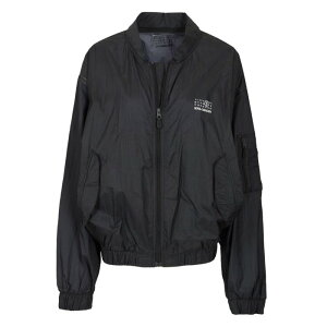 MM6 Maison Margiela �G���G���V�b�N�X ���f�B�[�X �J�W���A���W���P�b�g S52AM0327M35418900 Oversized bomber jacket Black XS L S M 3XL 4XL 5XL XL 2XL 2XS 3XS �y���������E�֐ō��z